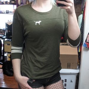 PINK Victoria's Secret 3/4 sleeve top XS